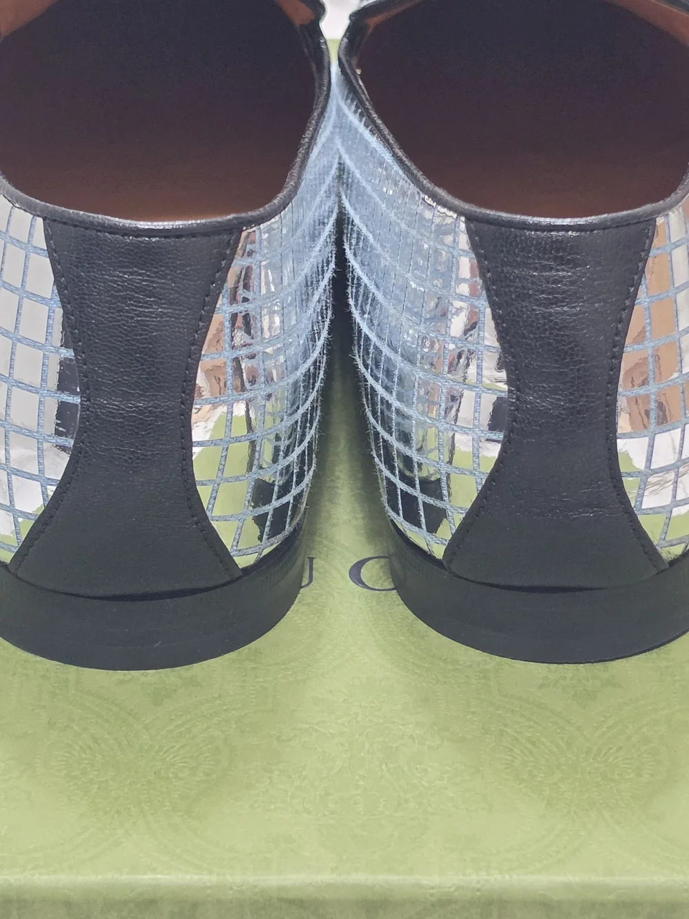 Gucci Crispy Discoball Horsebit Loafers